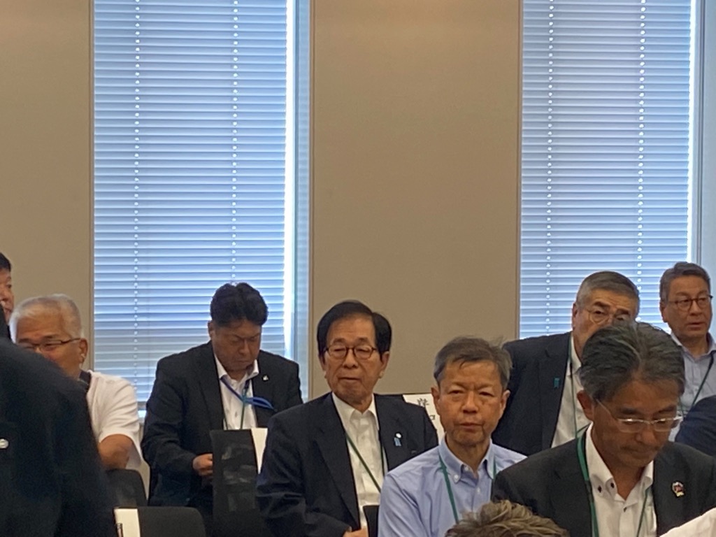 令和8年度近畿国道協議会総会・総決起大会の様子(町長アップ)