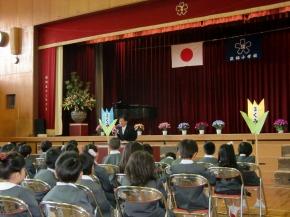 淡輪小学校入学式