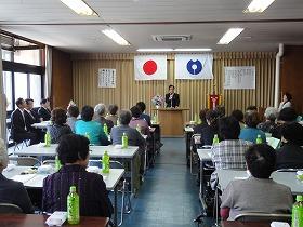 岬町更生保護女性会総会の様子