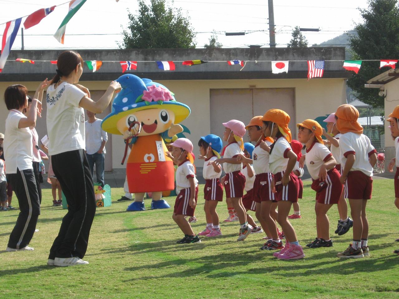 多奈川保育所運動会の様子