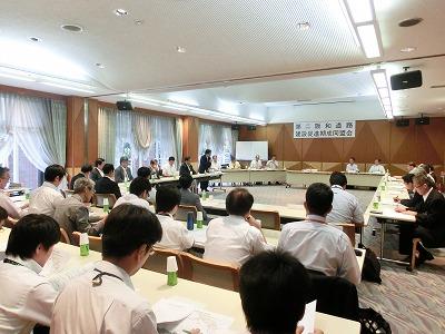 第二阪和道路建設促進期成同盟会委員会出席の様子