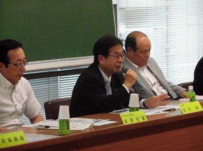 阪南市・岬町第二阪和国道延伸連絡協議会の様子