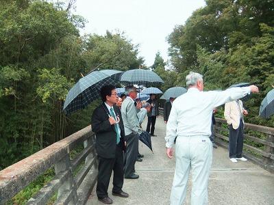 1番左が田代町長