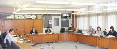 第1回岬町総合教育会議の様子