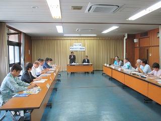 泉州岬町安全なまちづくり推進協議会の様子