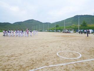 岬町長杯ソフトボール大会の様子