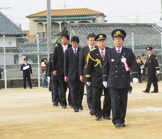 平成28年岬町消防出初式の様子