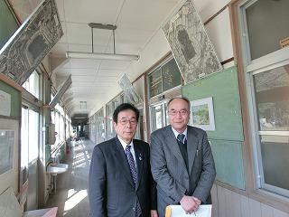 和歌山大学渡部幹雄教授と田代町長