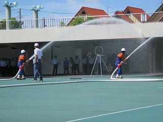 大阪府消防大会の様子