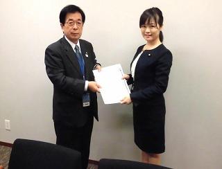 高木参議院議員と田代岬町長