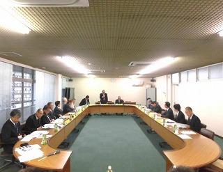 第二回阪南市·岬町第二阪和国道延伸連絡協議会の様子