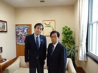 新井副知事と田代町長