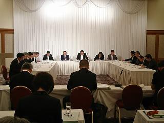 泉州観光プロモーション推進協議会及び泉州国際市民マラソン理事会に出席しました