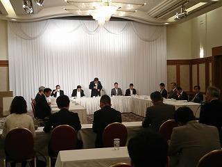 泉州観光プロモーション推進協議会及び泉州国際市民マラソン理事会に出席しました