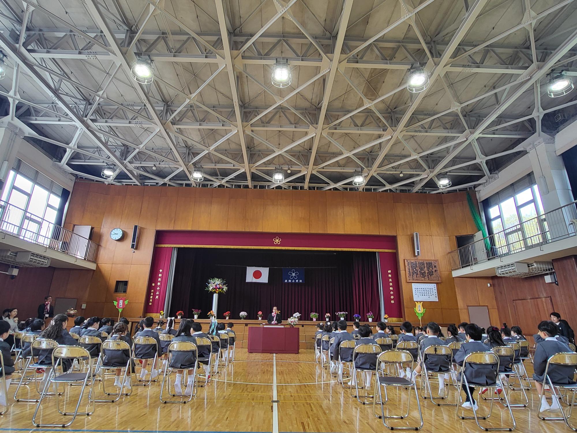 淡輪小学校　入学式2