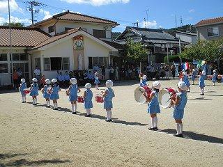 海星幼稚園幼年消防クラブ結成式・婦人防火クラブ連合会発足10周年記念式典の様子4