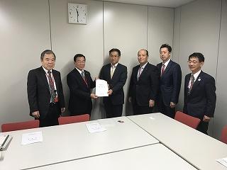 第60回町村議会議長全国大会に出席及び国土交通省への要望活動の様子2