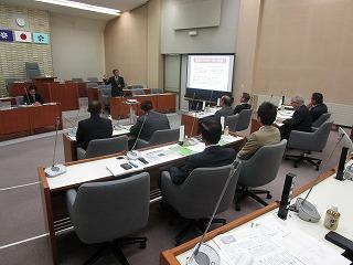 芽室町議会での研修の様子1