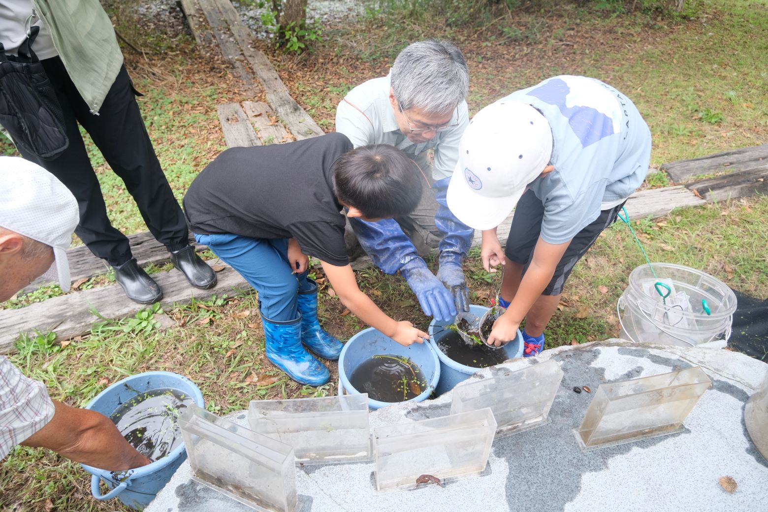 自然観察会の様子R71018