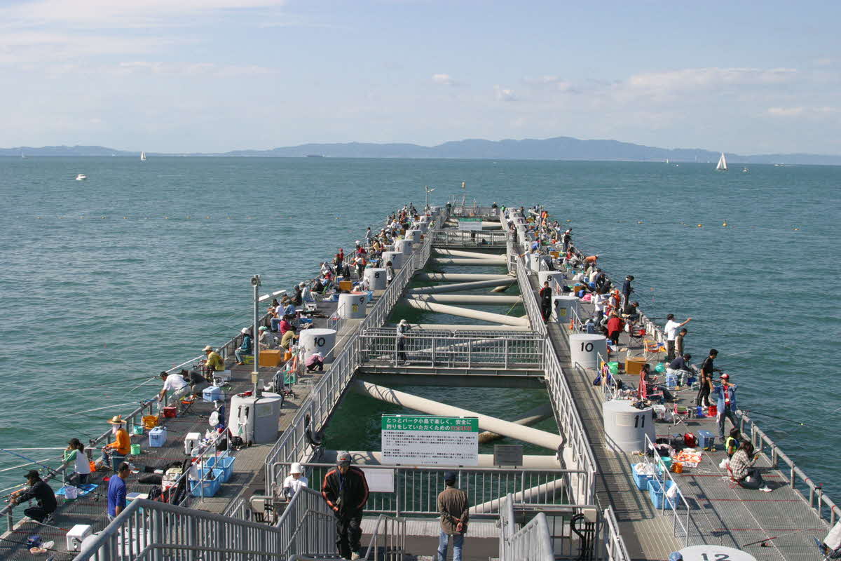 とっとパーク桟橋の写真