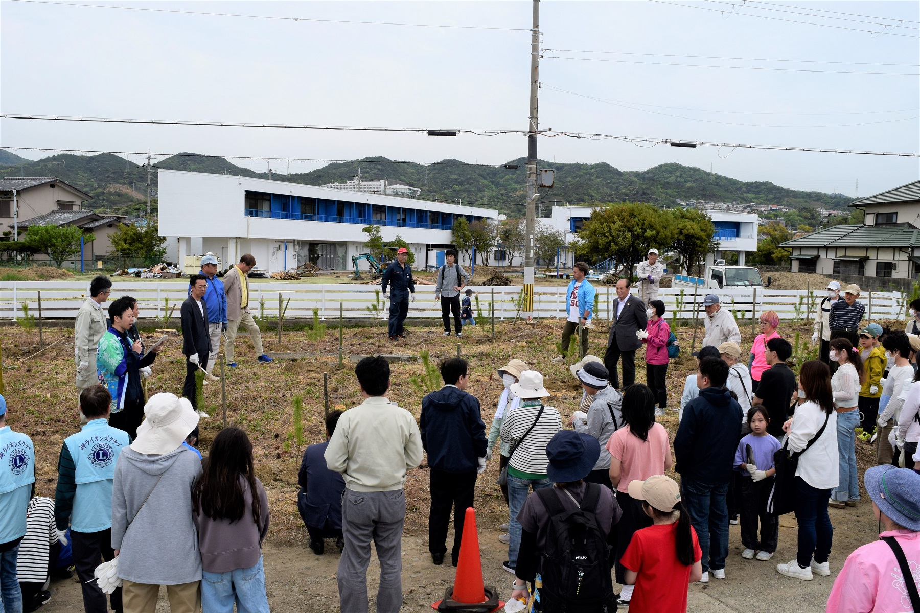 植樹イベントの様子