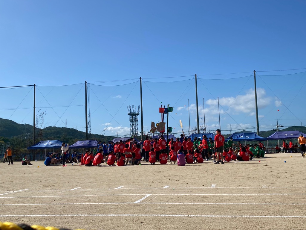 10月17日（金曜日）岬中学校の体育祭に出席しました。.2