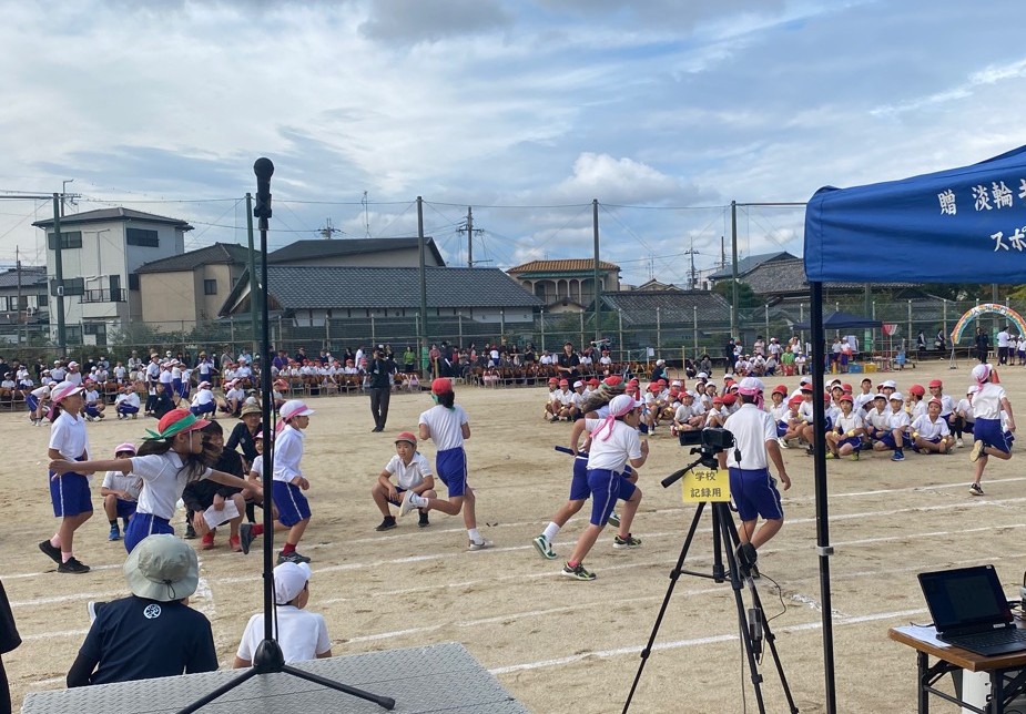 淡輪小学校　運動会2