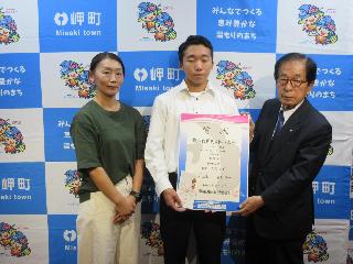 ビーチバレー表敬訪問3