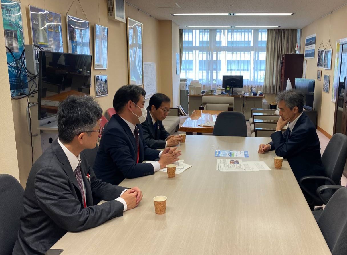 中村審議官と面談