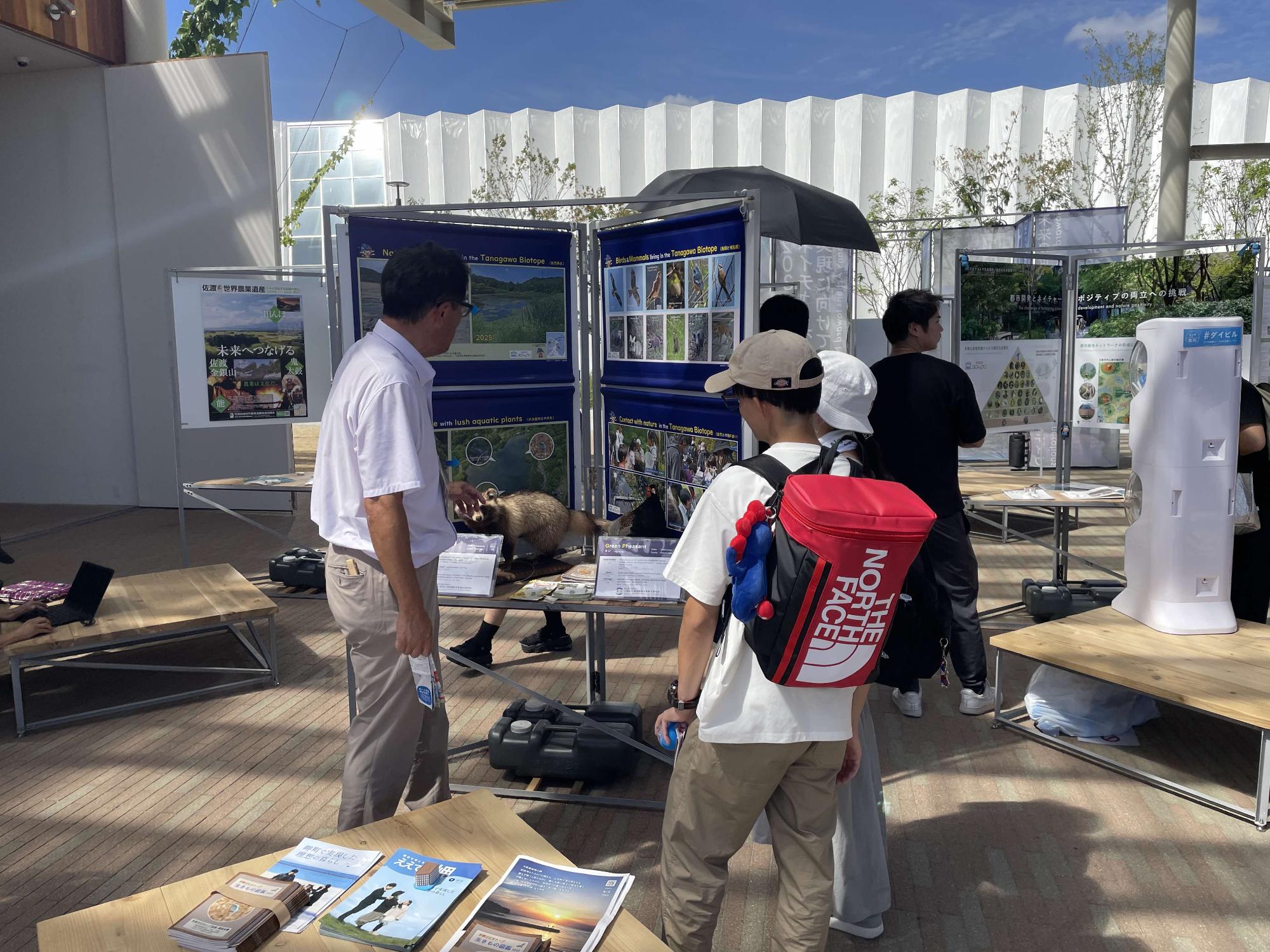 出展の様子