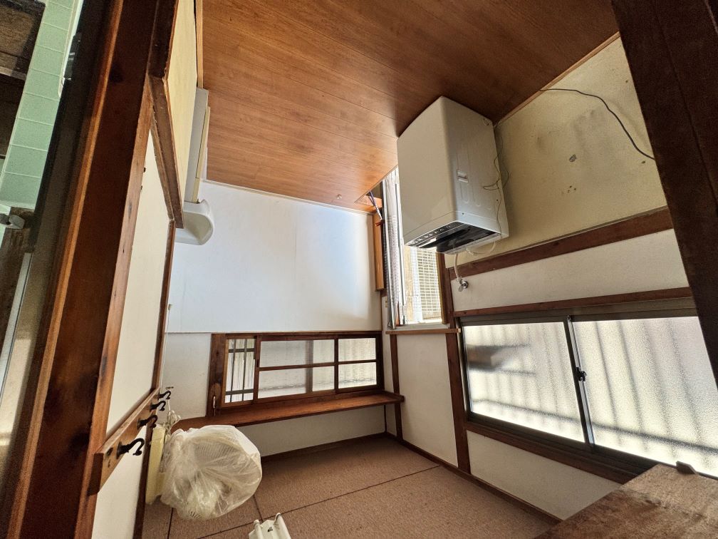 体験住宅浴室横